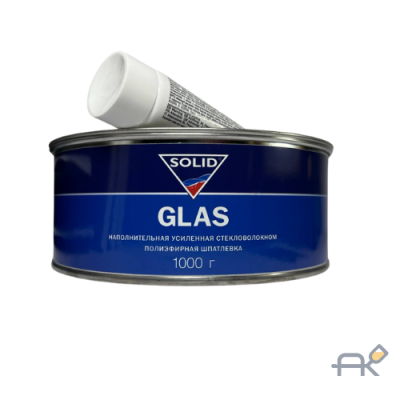 Шпатлёвка SOLID GLAS 1 кг